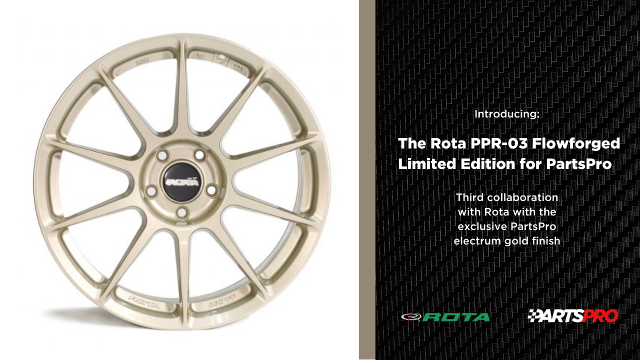 Introducing: The Rota PPR-03 Flowforged Limited Edition for PartsPro