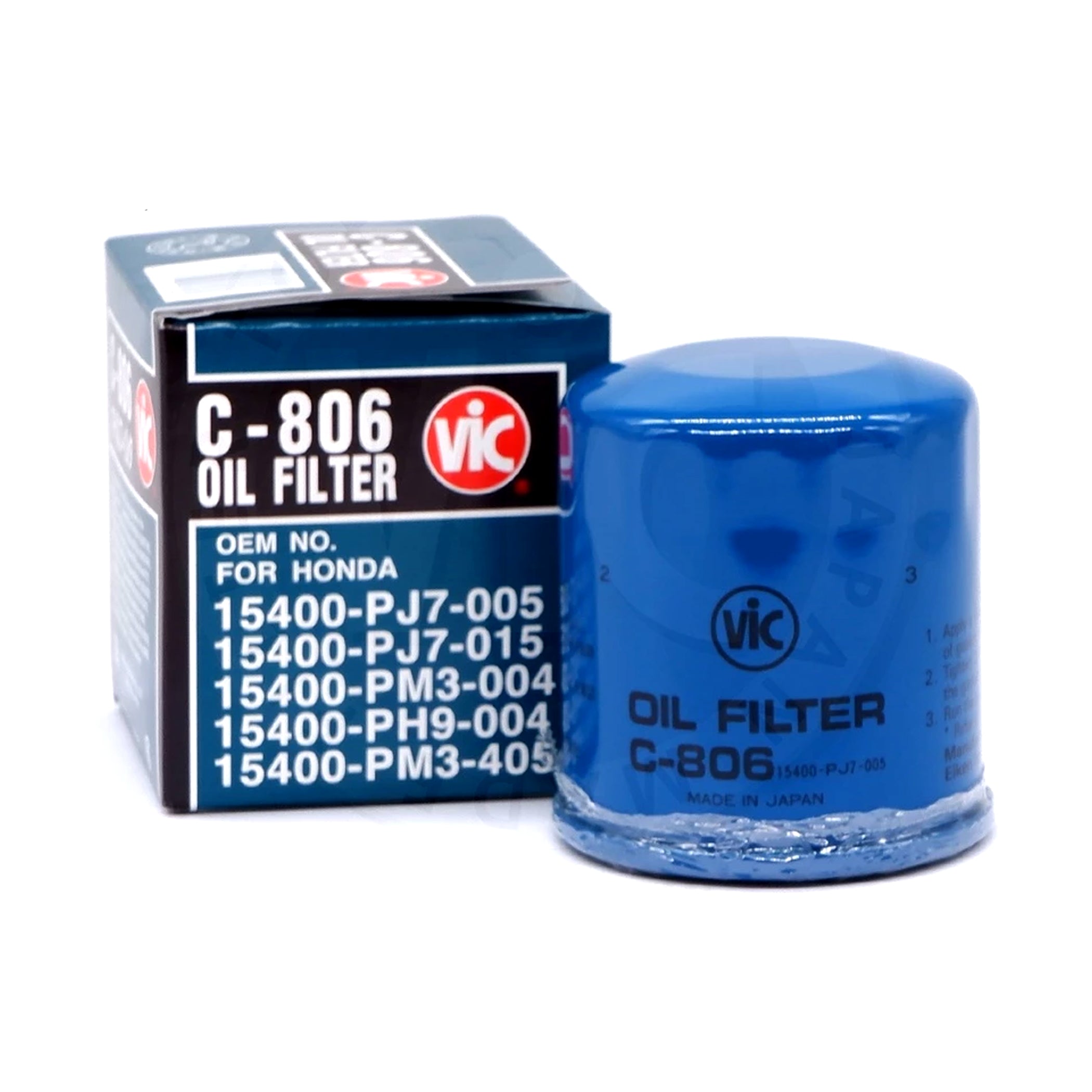 VIC Oil Filter C-806 for Honda Civic Vti, VTEC, VTEC3