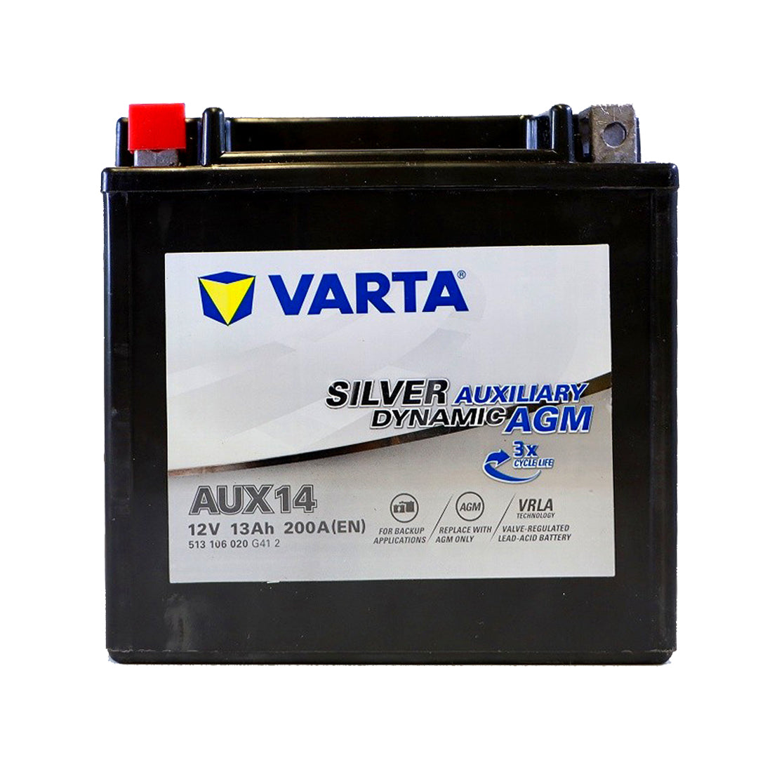 Varta Battery Silver AGM Auxiliary AUX14