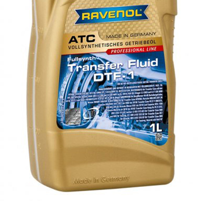 Ravenol Fully Synthetic Manual Transmission Transfer Fluid DTF-1 1 Liter