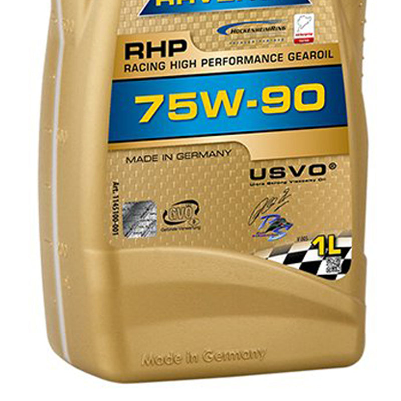 Ravenol Fully Synthetic Manual Transmission USVO Racing Gear Oil RHP 75W90 1 Liter