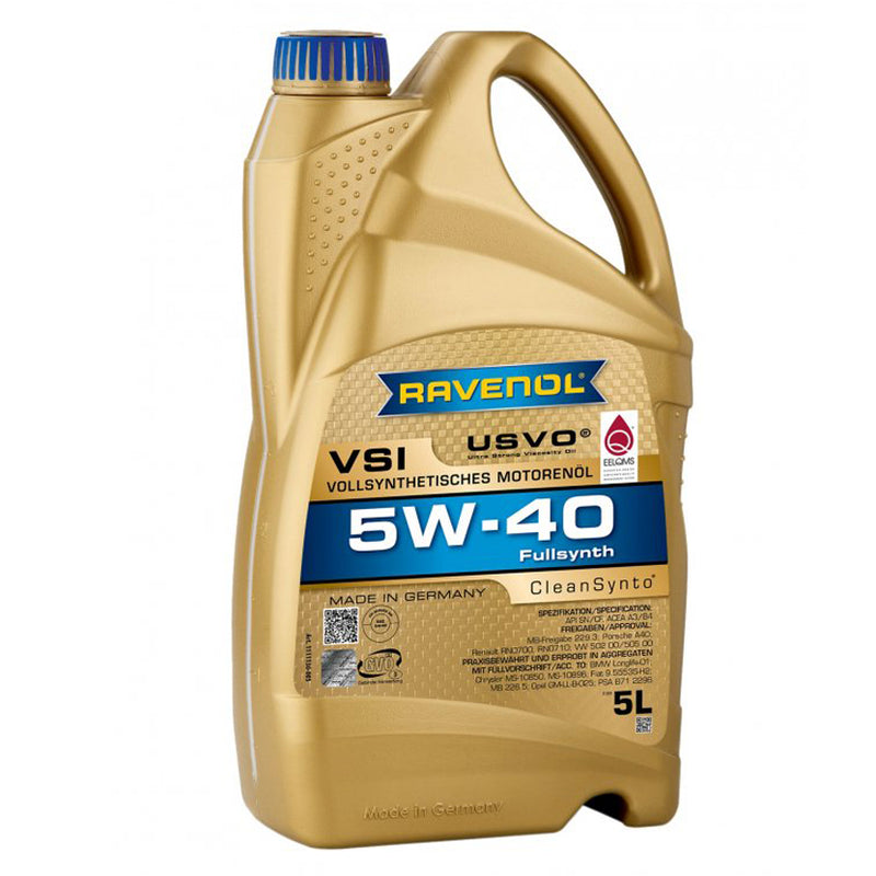 Ravenol Fully Synthetic Clean Synto USVO VSI 5W40 4 Liters