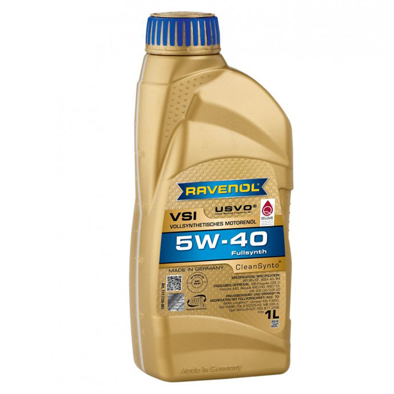 Ravenol Fully Synthetic Clean Synto USVO VSI 5W40 1 Liter