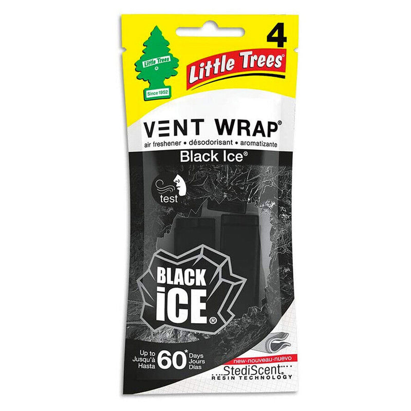 Little Trees Car Air Freshener Vent Wrap 4pcs/pack