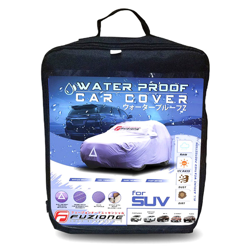 Fuzione Waterproof Car Cover with Reflector Medium