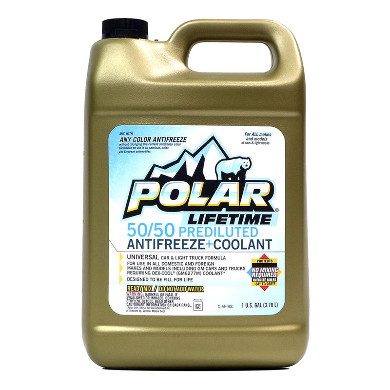 POLAR Lifetime Antifreeze Coolant 50/50 1gal.