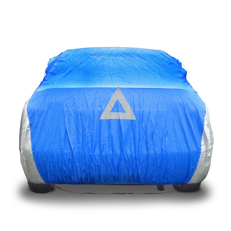 Deflector Water Resistant Car Cover Hatchback Large (Blue)