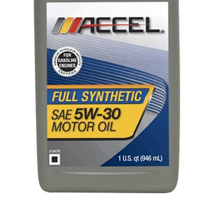 ACCEL 10W30 ACCEL 100% Synthetic Motor Oil SN/GF-5 946ml