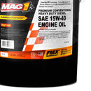 MAG1 15W40 API CK4 Premium HD Engine Oil 5gal/18.93L