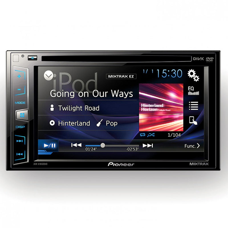 Pioneer AVH-X1850DVD 6.2" AV Receiver with DVD/Divx & USB - WWS (iPhone)