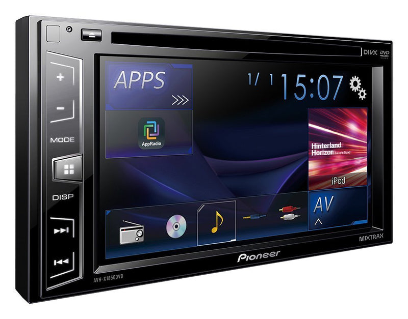 Pioneer AVH-X1850DVD 6.2" AV Receiver with DVD/Divx & USB - WWS (iPhone)