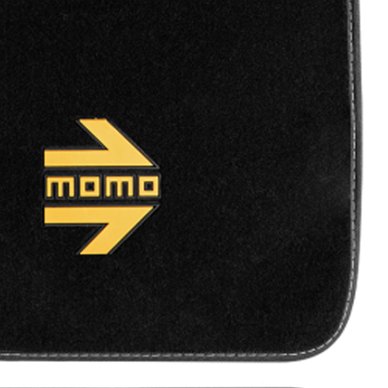 MOMO Universal Car Floor Mat Arrow Black/Yellow