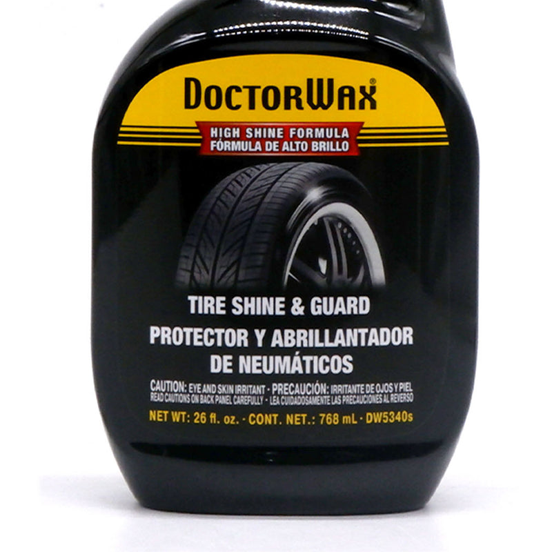 Doctor Wax Tire Shine - Water-Based 26fl. Oz./768 mL