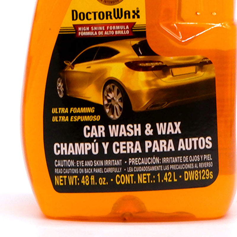 Doctor Wax Intensive Formula Car Wash & Wax 48fl. Oz./1.42 L