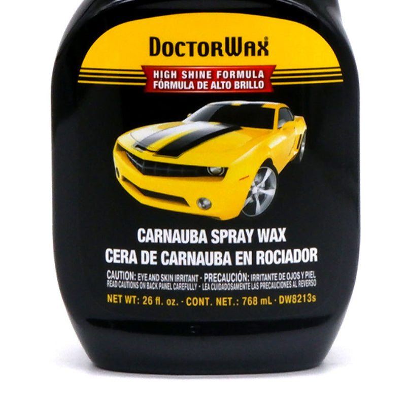 Doctor Wax Carnauba Spray Wax 26fl. Oz./768 mL