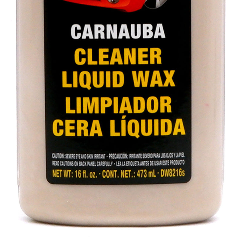 Doctor Wax Carnauba Cleaner Liquid Wax 16fl. Oz./473 mL