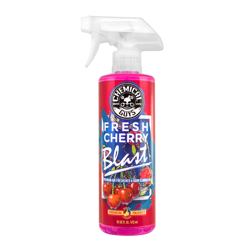 Chemical Guys Air Freshener And Odor Eliminator Fresh Cherry Blast Scent 16 oz.