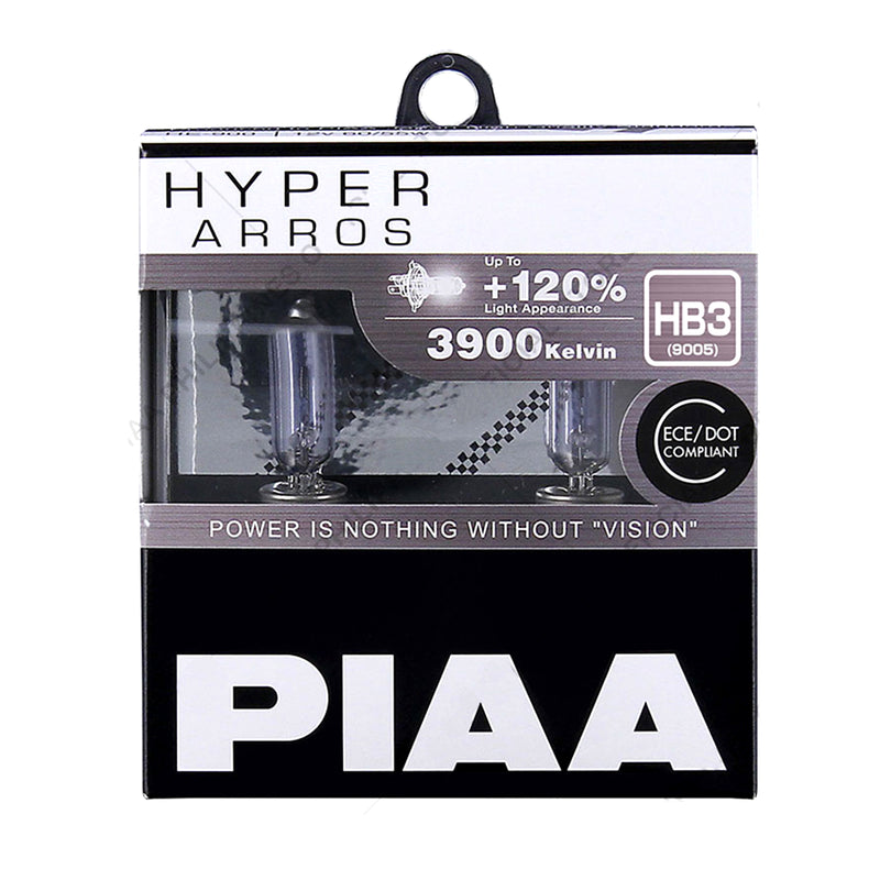 PIAA Hyper Arros 3900K Halogen Bulb HB3/9005