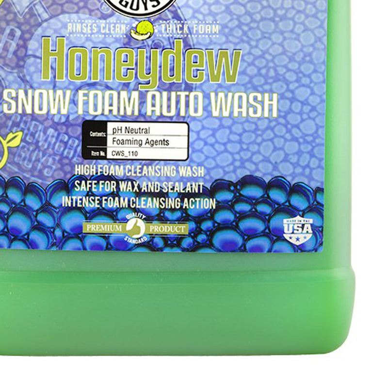 Chemical Guys Honeydew Snow Foam Auto Wash Cleanser 1 Gallon