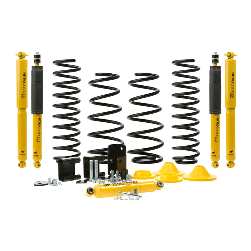 OLD MAN EMU Suspension Lift kit for Jeep Rubicon / Wrangler JK 4 Door (2006 - 2017) 2" Lift | With Accessories