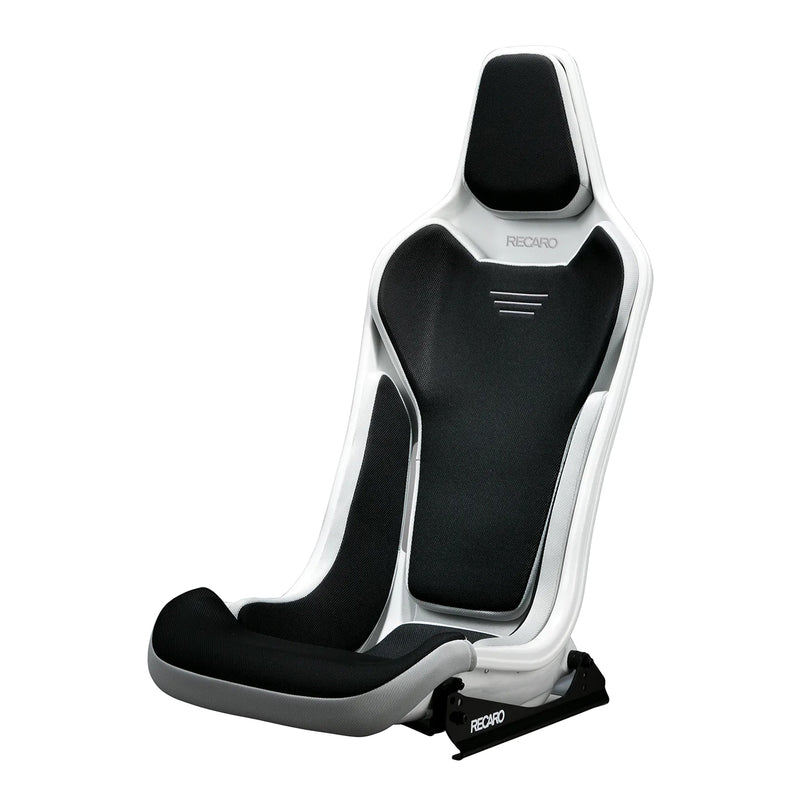 Recaro Japan Non FIA Shell Comfort Sport Seat RCS GW Gloss White Shell X Glass Mesh Fabric