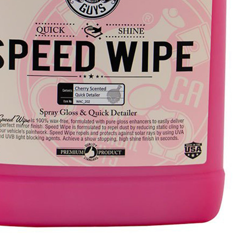 Chemical Guys Speed Wipe Quick Detailer 1 Gallon