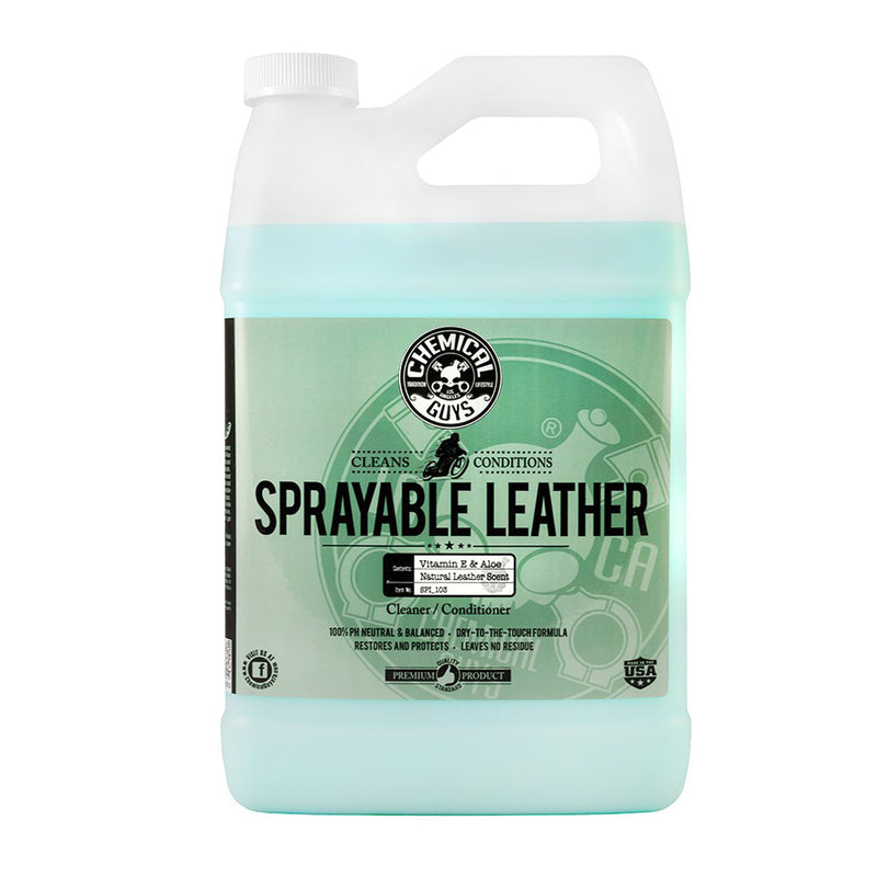 Chemical Guys Sprayable Leather Cleaner And Conditioner In One 1 Gallon
