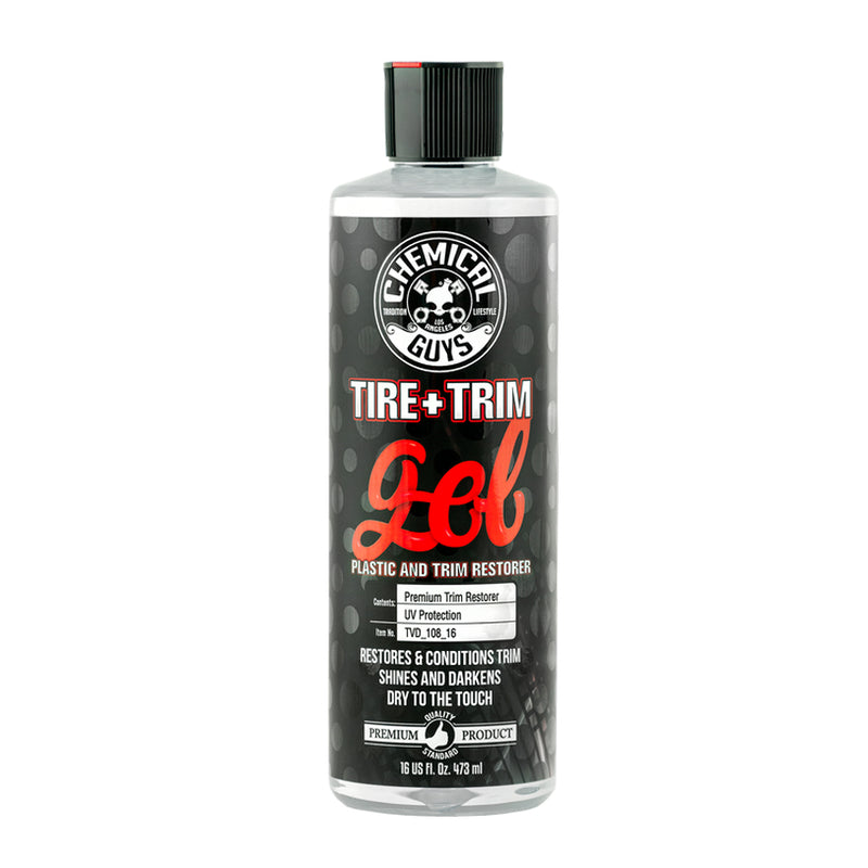Chemical Guys Tire And Trim Gel For Plastic And Rubber 16oz.