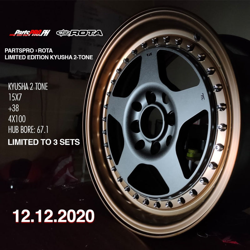 The new PartsPro ROTA Limited Edition Kyusha 2-Tone!