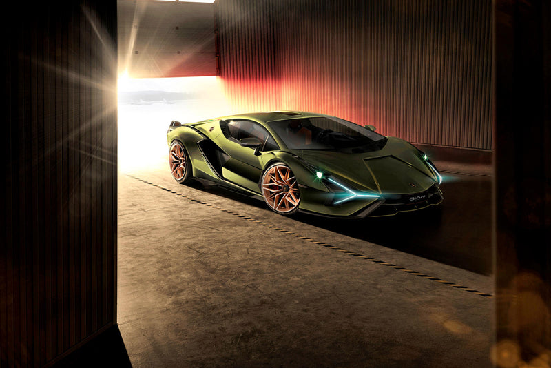 Lamborghini's First Hybrid, Sian