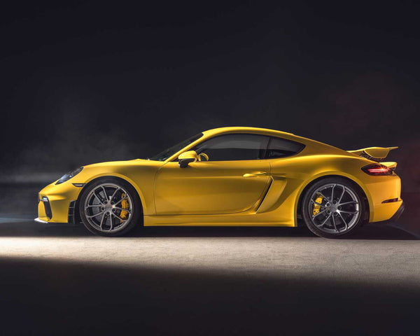 Porsche 718 Cayman GT4 is here.