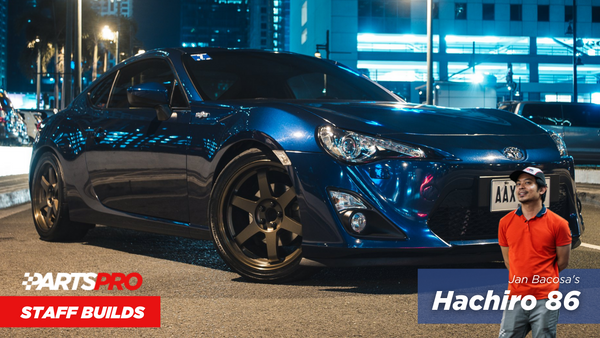 The 'Hachiro' Toyota 86 of Jan Bacosa | PartsPro Staff Builds