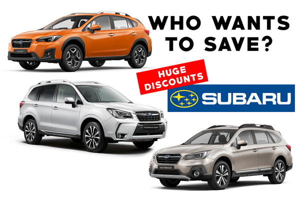 NOW is the time to get a Subaru!