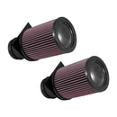 K&N Engine Air Filter Washable E-0658 for Audi R8 2014-2018, Lamborghini Huracan 2015