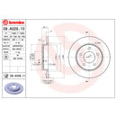Brembo Rear Rotor Disc 08.A029.11 for Mazda 3