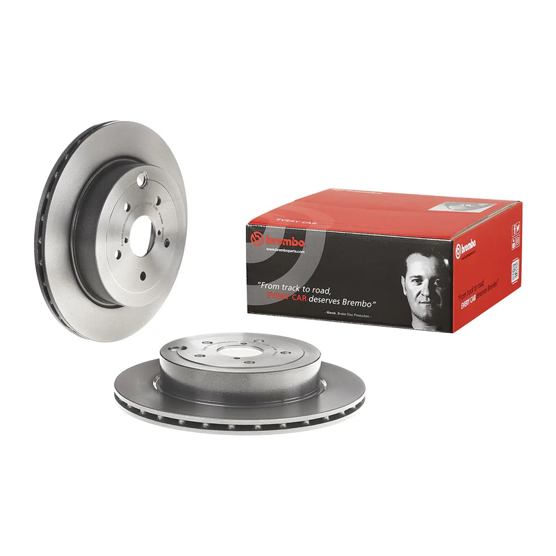 Brembo Rear Rotor Disc 09.A198.11 for Subaru Impreza WRX STI GRB 2007 - 2014