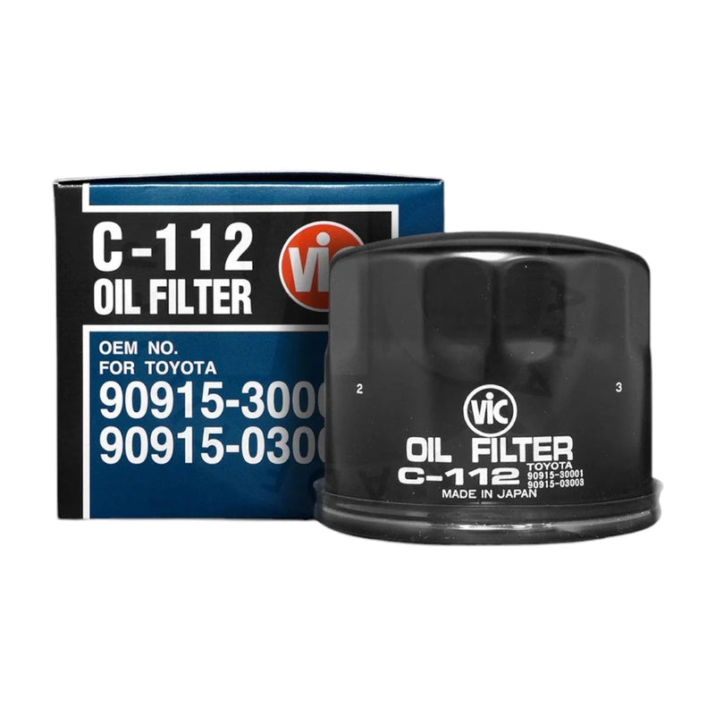VIC Oil Filter C-112 for Toyota Tamaraw FX Dsl. (2C)