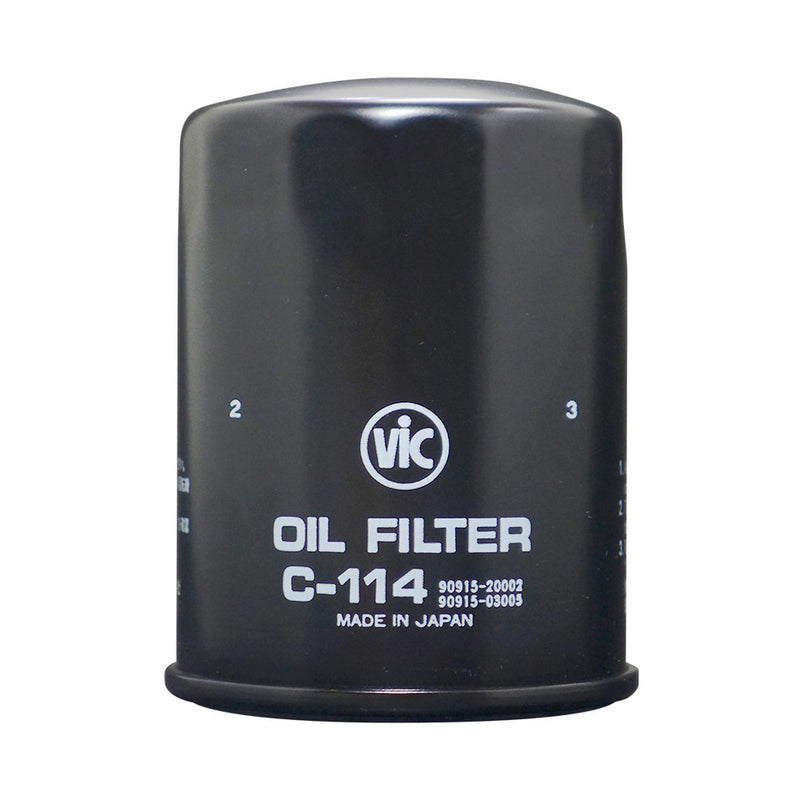VIC Oil Filter C-114 for Toyota Land Cruiser J80 '96-98, J100 '98-02, Prado J120'05-09
