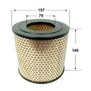 VIC Air Filter A-160 for Toyota Hiace 2.0