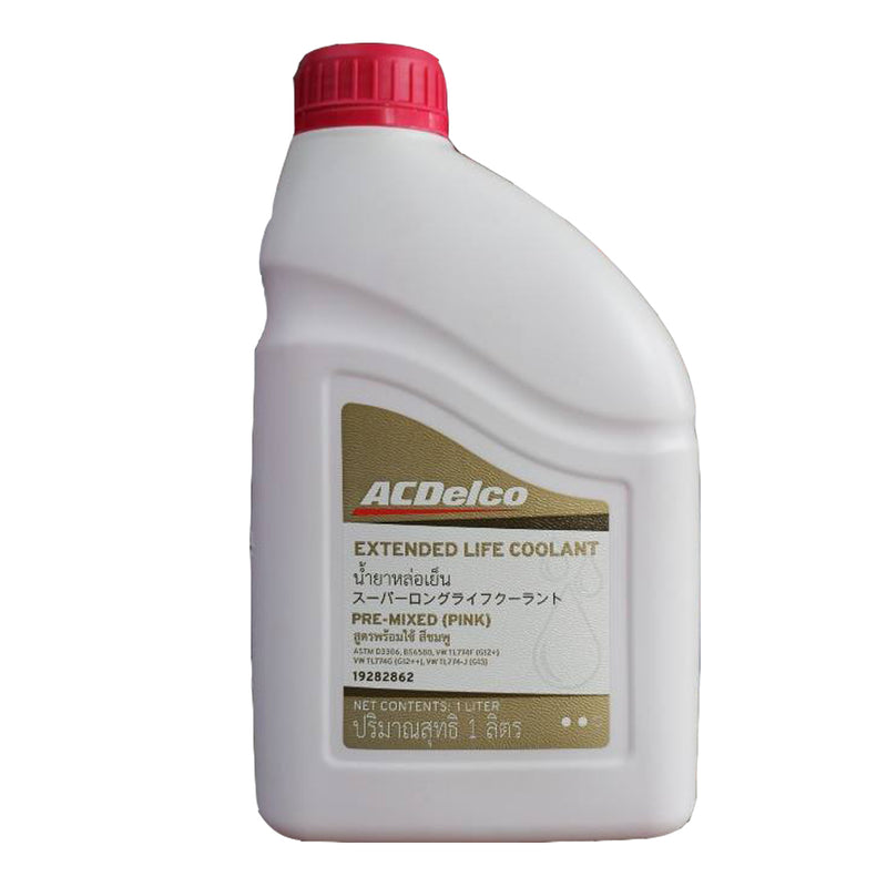 ACDelco Coolant Extended Life Pre-mix Pink 1 Liter