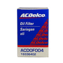 ACDelco Oil Filter for Chevrolet Spin 1.3L Dsl
