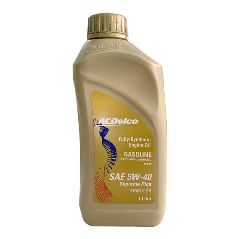 ACDelco Engine Oil Supreme Plus Fully Synthetic 5W40 1 Liter