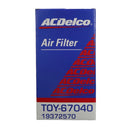 ACDelco Air Filter for Toyota Hiace 1993-2014, Hiace 2.5L Commuter 2004-2010