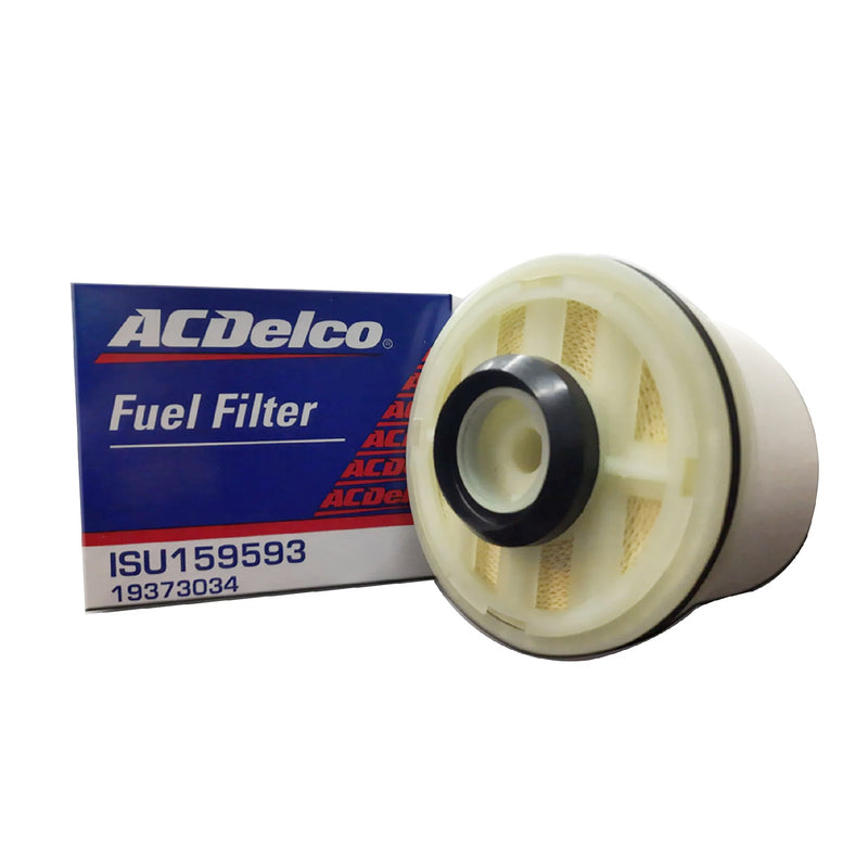 ACDelco Fuel Filter for Toyota Fortuner, Innova, Hilux 2.5L/3.0L D4D, Mitsubishi Montero, Strada 08-14 4D56 2.5L, Isuzu MUX, DMAX 12- 4JK1 / 4JJ1