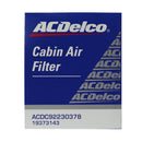 ACDelco Cabin Filter PM2.5 Multifunctional for Chevrolet Aveo 2007-2012