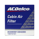 ACDelco Cabin Filter PM2.5 Multifunctional for Nissan Serena C24 99-05, Xtrail T30 00-13, Terra, Navara Calibre, Mitsubishi ASX 10- , Lancer 08-18, Outlander 07-18, Isuzu D-MAX, MU-X 3.0 12-, Honda Civic 91-00, Lexus IS250 13-, Lexus IS300H 13-