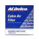 ACDelco Cabin Filter PM2.5 Multifunctional for MG MG5 15-
