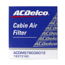 ACDelco Cabin Filter PM2.5 Multifunctional for Mitsubishi Mirage 1.2 GLX, Xpander, Toyota Vios 2014-