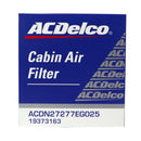 ACDelco Cabin Filter PM2.5 Multifunctional for Nissan NV350 12-, Patrol 12-