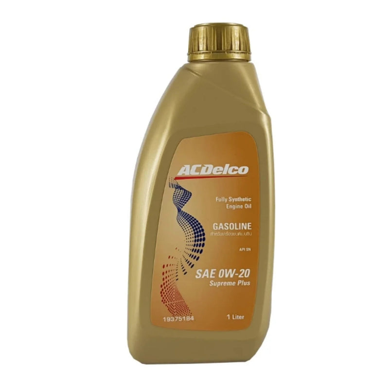 ACDelco Engine Oil Fully Synthetic Supreme Plus Gas 0W20 1 Liter